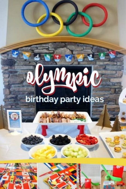 An Olympic 4th Birthday Party - Spaceships and Laser Beams