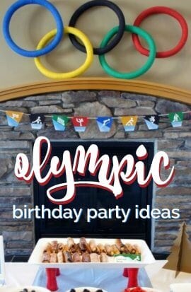 An Olympic 4th Birthday Party - Spaceships and Laser Beams