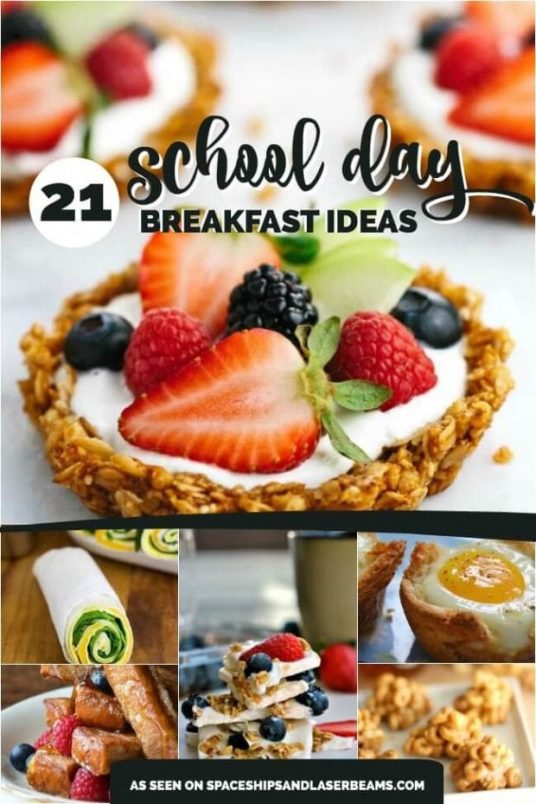 School Day Breakfast Ideas - Spaceships and Laser Beams