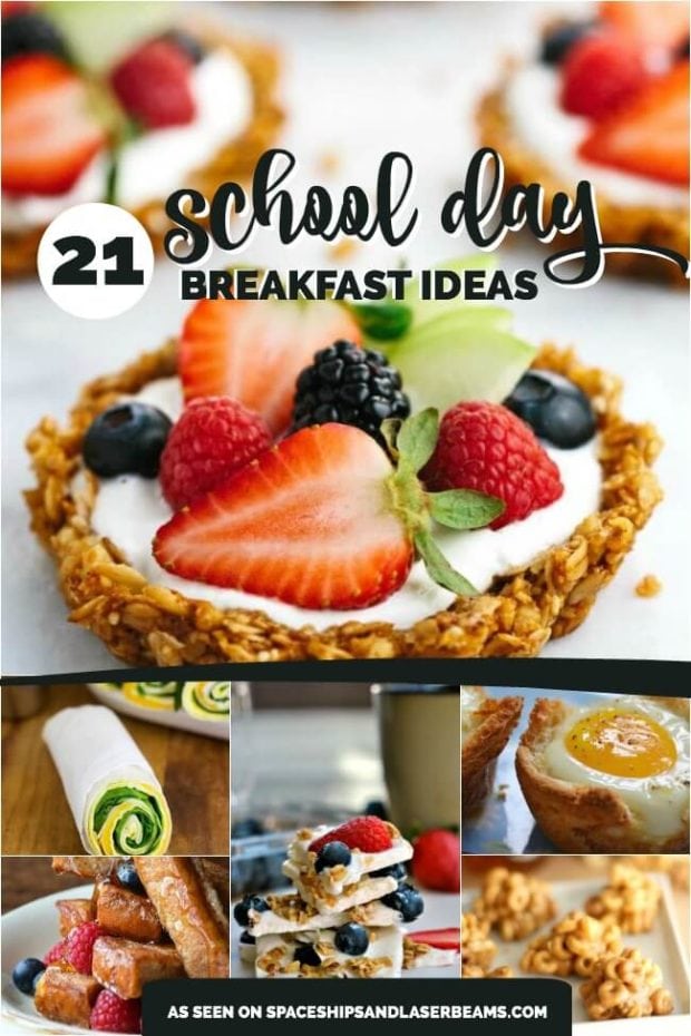 21 School Day Breakfast Ideas - Spaceships and Laser Beams