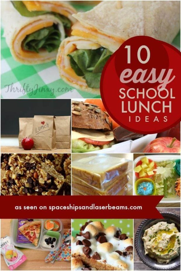 Easy School lunch Ideas