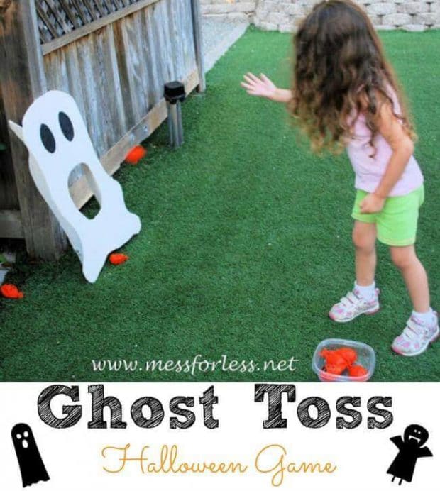 Ghost Toss Halloween Party Game