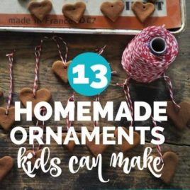 Homemade Ornaments kids can Make