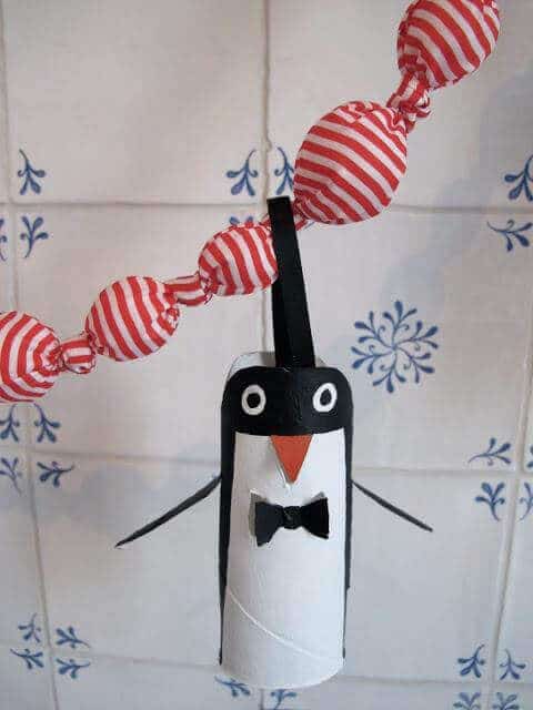 Toilet Paper Roll Crafts Penguin