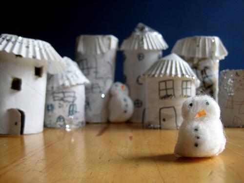 Toilet Paper Roll Crafts Carolers