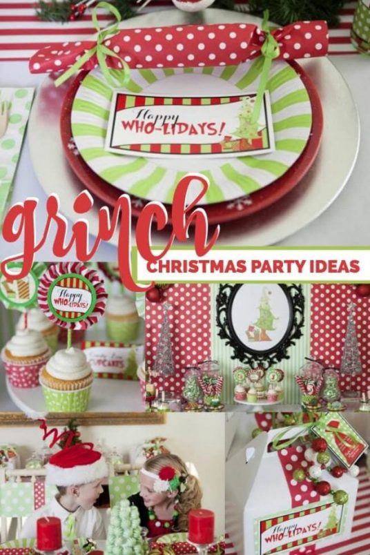 A Grinch Inspired Christmas Party - Spaceships and Laser Beams