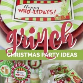 Grinch Inspirred Christmas Party