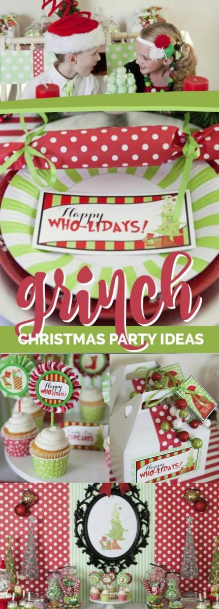 A Grinch Inspired Christmas Party - Spaceships and Laser Beams