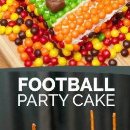 Super Bowl Party Football Field Cake