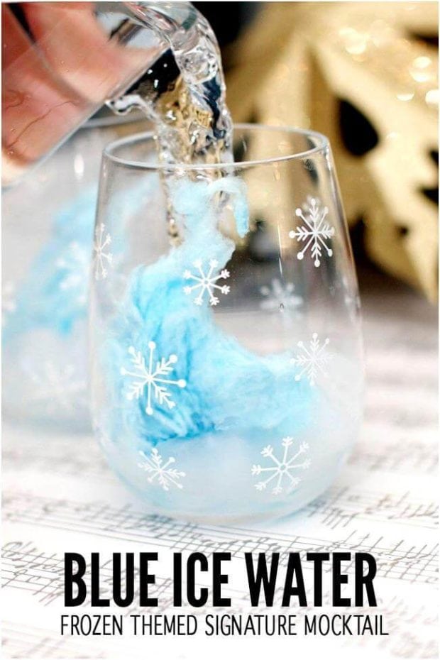 Frozen Birthday Party Mocktail Drink Ideas