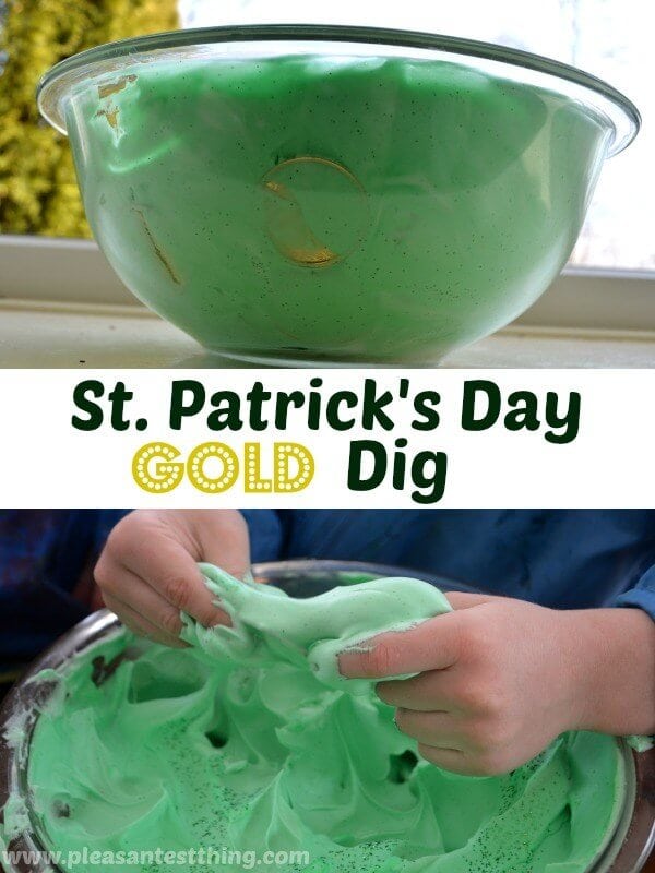 St. Patrick's Day Gold Dig Activity