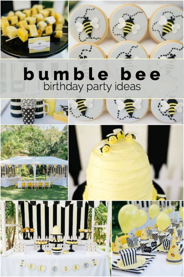 Bumble Bee Birthday Party