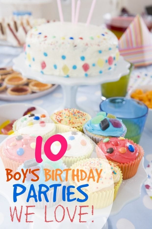 10 Boy Birthday Parties We Love! - Spaceships and Laser Beams