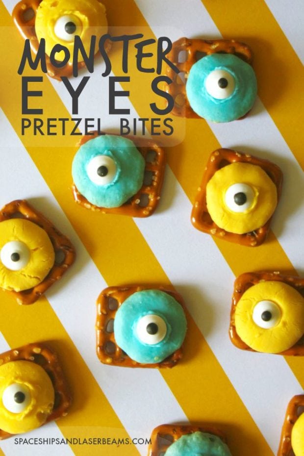 Monster Eyes Pretzel Bites Party Ideas