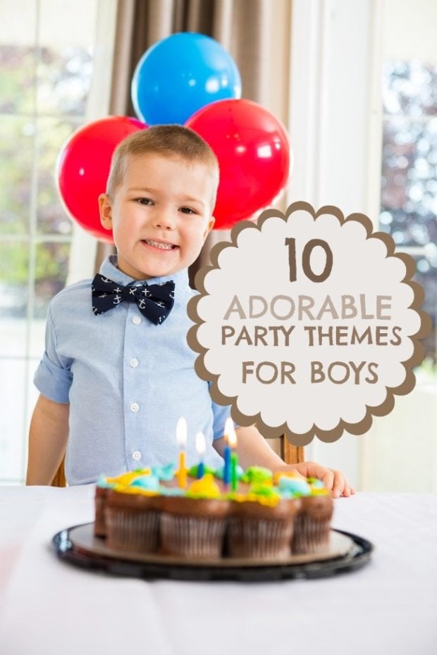 10 Adorable Boy Birthday Party Themes - Spaceships and Laser Beams