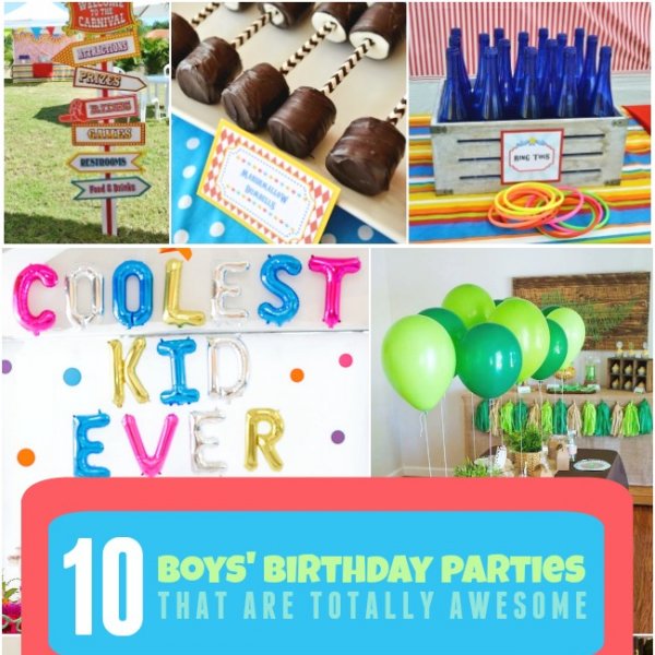 10 Boys’ Birthday Parties That Are Totally Awesome | Spaceships and ...