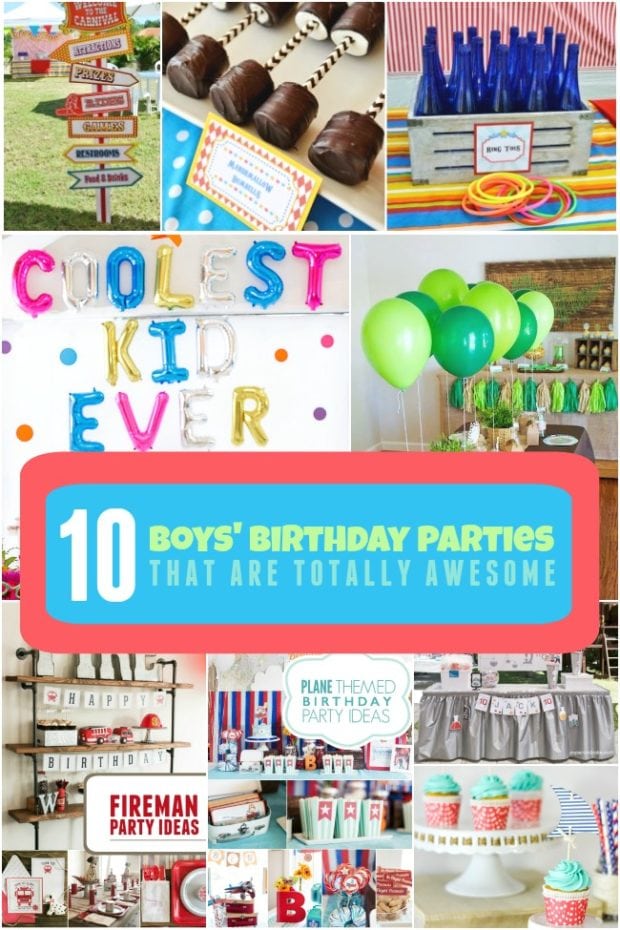 10 Boys' Birthday Parties That Are Totally Awesome - Spaceships and ...