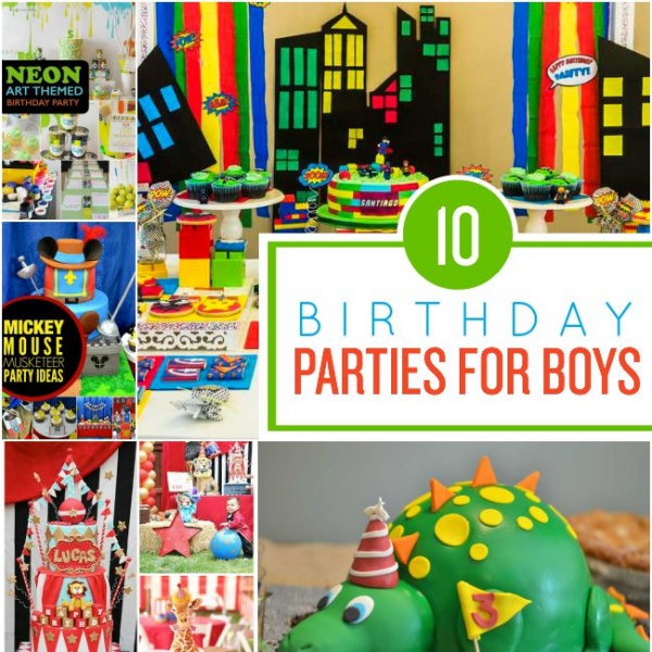 10 Birthday Parties for Boys We Love | Spaceships and Laser Beams