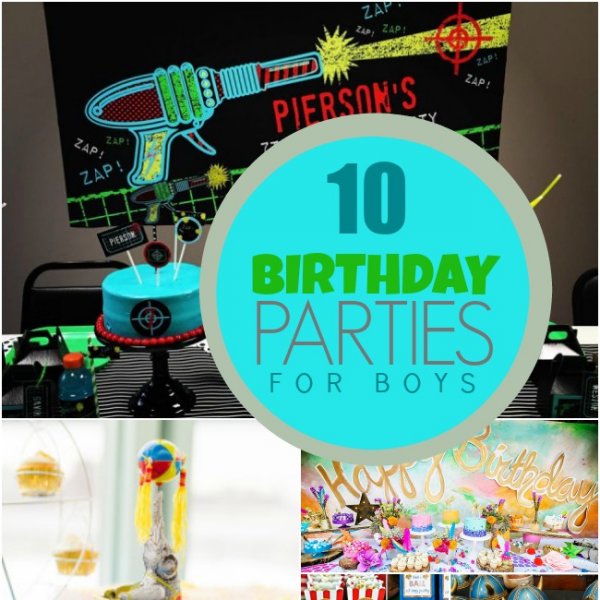 10 Birthday Parties for Boys | Spaceships and Laser Beams