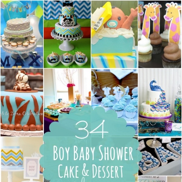 34 Boy Baby Shower Cake & Dessert Ideas | Spaceships and Laser Beams