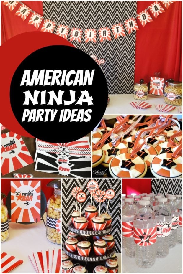 An American Ninja Warrior Birthday Party Spaceships And Laser Beams