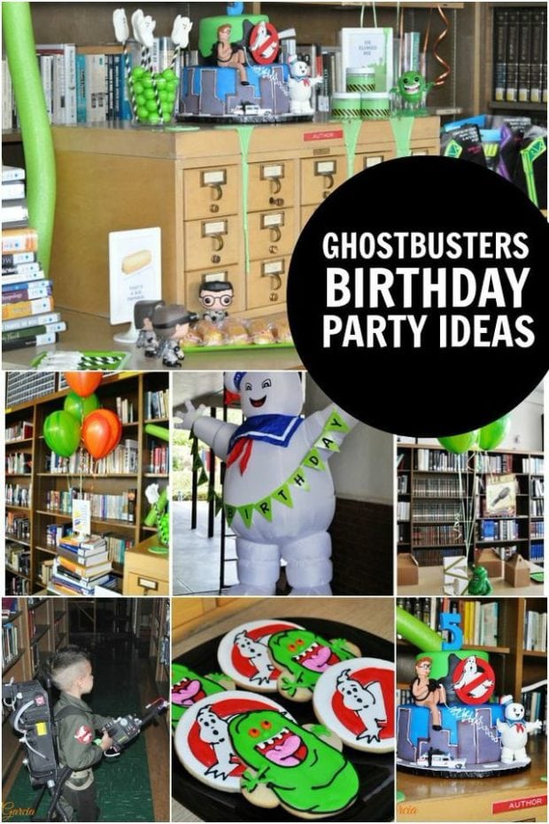 A Ghostbusters Birthday Party | Spaceships and Laser Beams