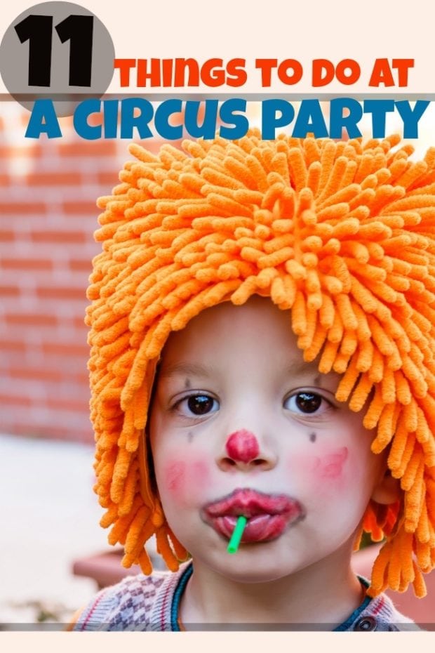 11 Circus Birthday Party Games and Activity Ideas - Spaceships and