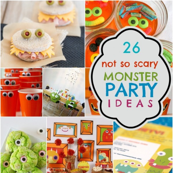 26 Cute Monster Party Ideas Your Guests Will Adore | Spaceships and ...