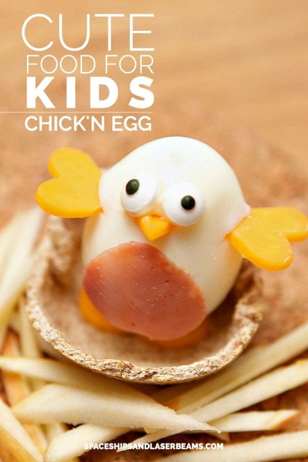 Cute Food For Kids Chickn E