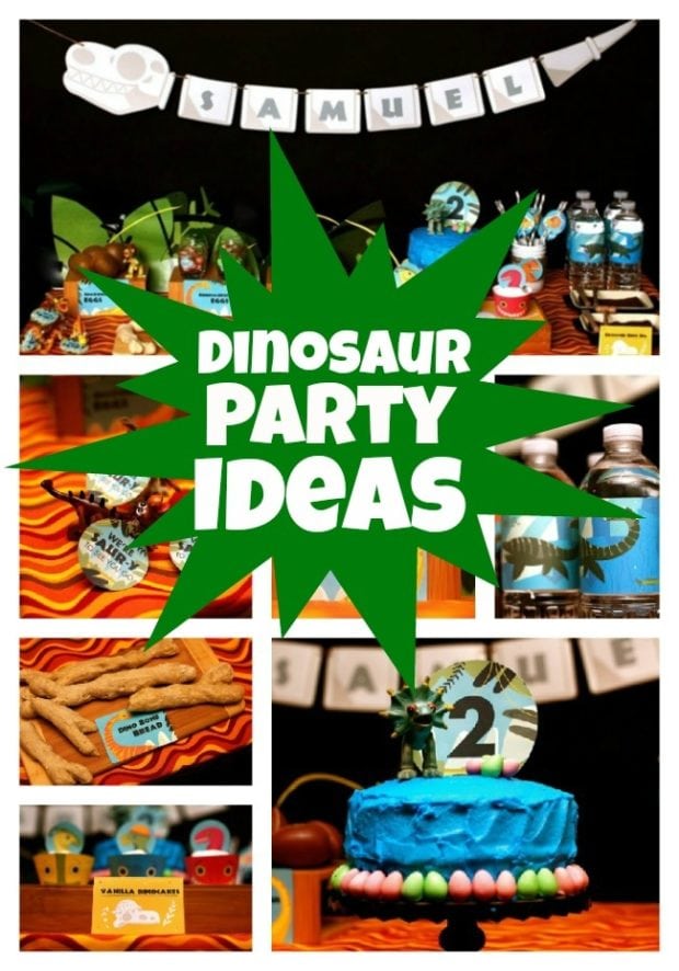 Dinosaur Birthday Party Dessert Table | Spaceships and Laser Beams