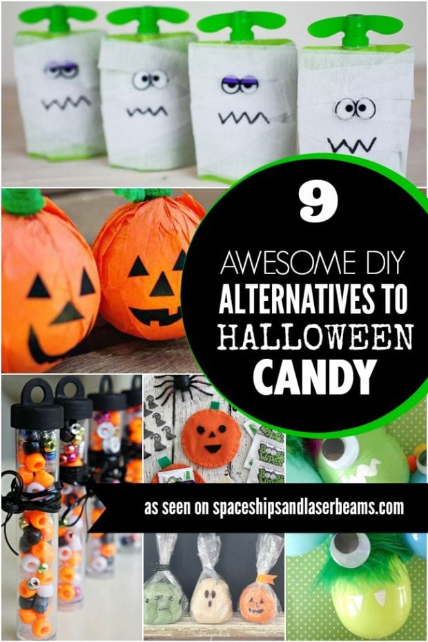 9 DIY  Alternatives to Halloween  Candy Spaceships and 