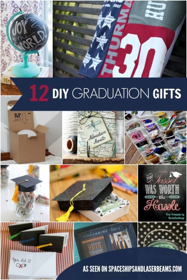 12 Inexpensive DIY Graduation Gift Ideas - Spaceships and Laser Beams