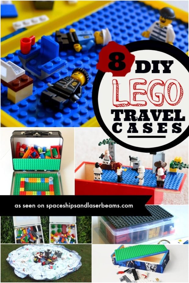 8 DIY LEGO Travel Cases to Keep You Organized | Spaceships and Laser Beams