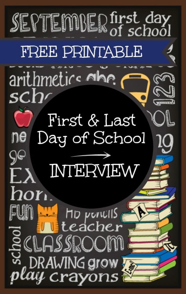 First Day of School Interview