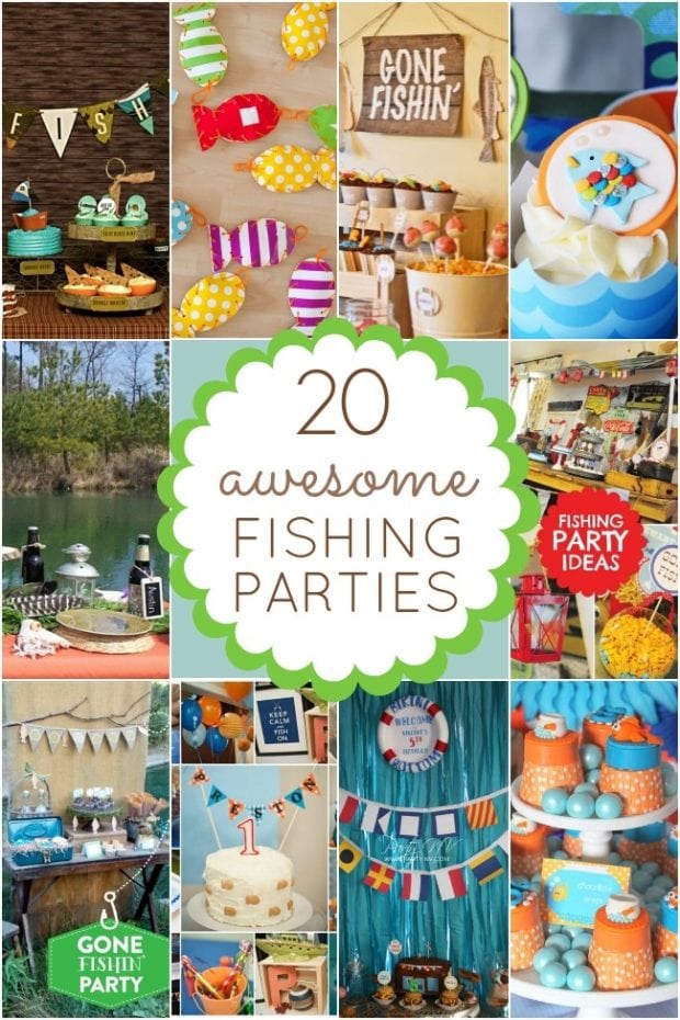 20 Fishing Themed Birthday Party Ideas | Spaceships and ...