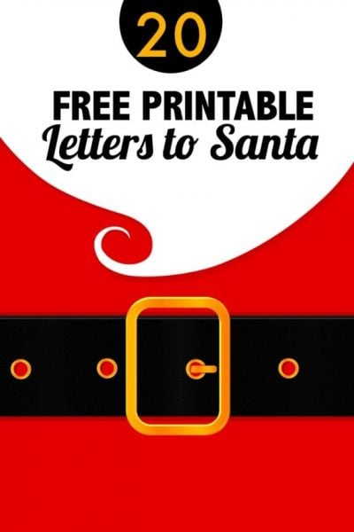 15 Free Printable Letters From Santa Templates - Spaceships and Laser Beams