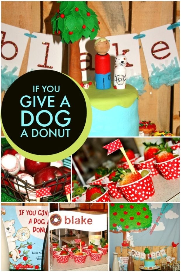 Give A Dog A Donut Birthday Party ideas