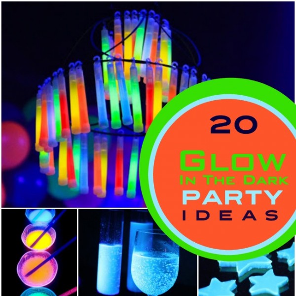 20 Glow in the Dark Party Ideas | Spaceships and Laser Beams