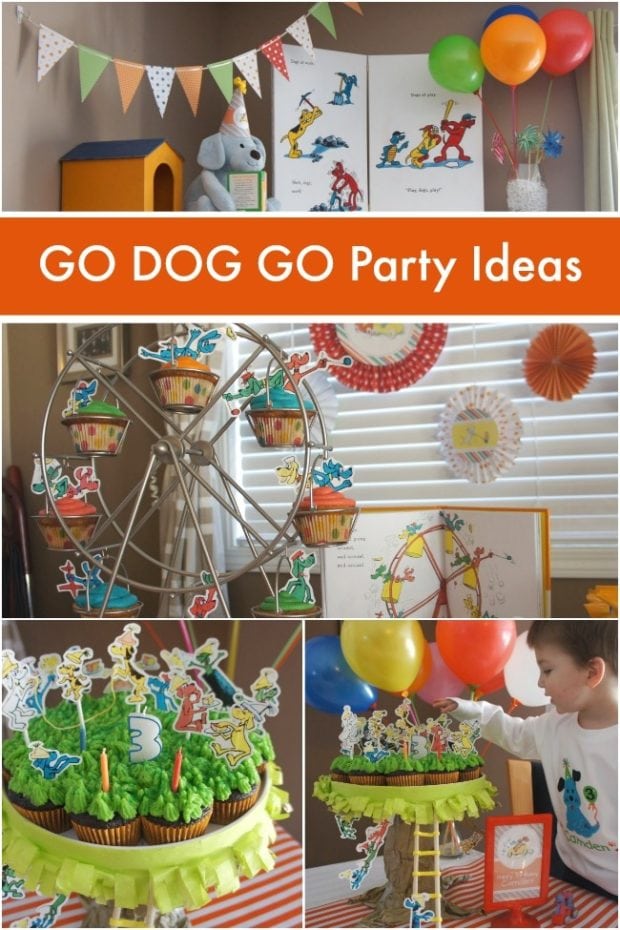 Go, Dog, Go! Book-Themed Boy's Birthday Party - Spaceships and Laser Beams