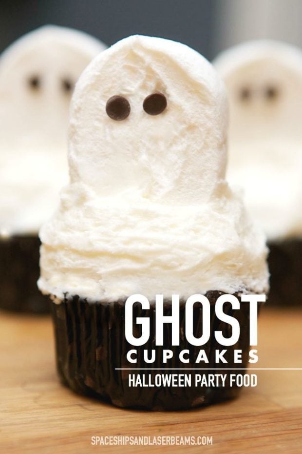 halloween-party-food-ghost-cupcakes