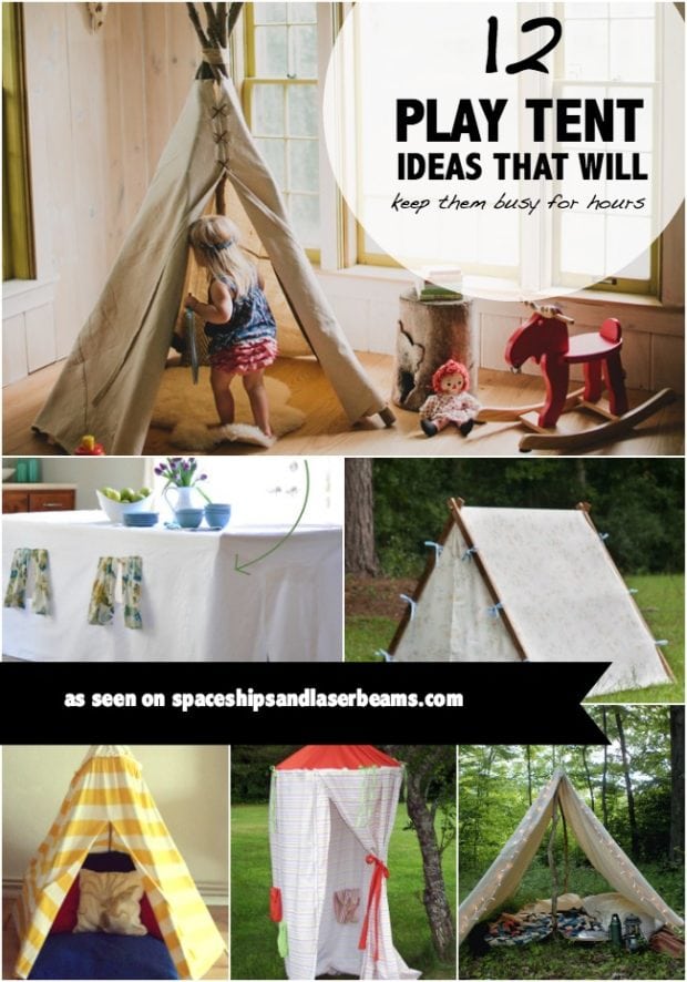 Kid's Party Activities: 12 Kid's Play Tents {Indoor & Outdoor ...