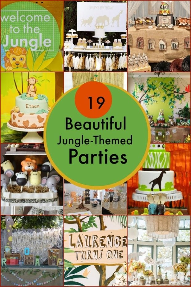 Jungle Themed Birthday Party Ideasjpg