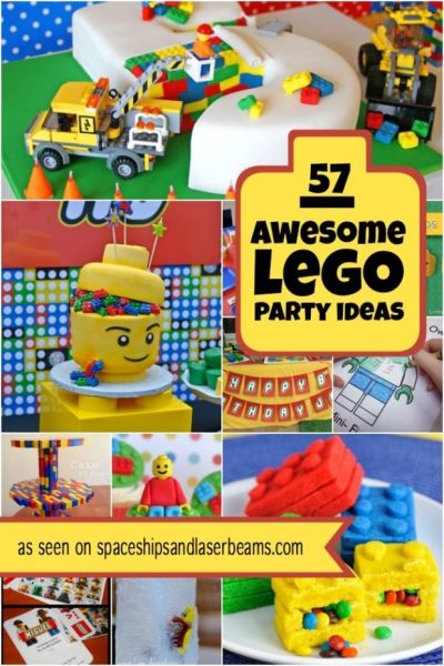 An Awesome LEGO Birthday Party - Spaceships and Laser Beams