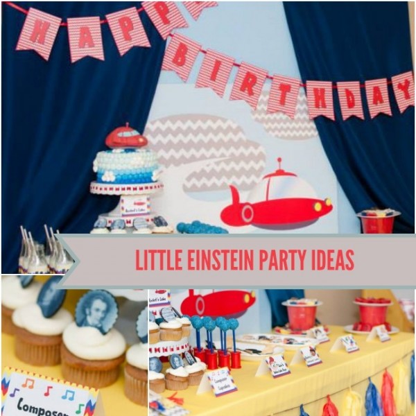 A Little Einstein Boy Birthday Party | Spaceships and Laser Beams