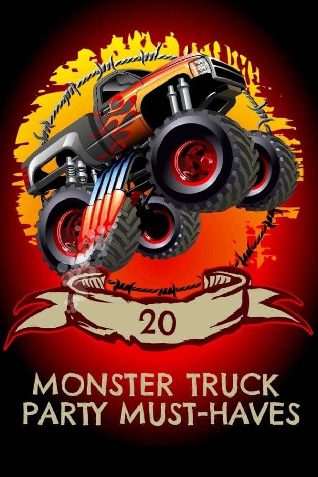 20 Monster Truck Party Must-Haves - Spaceships and Laser Beams