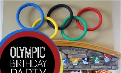 An Olympic 4th Birthday Party | Spaceships and Laser Beams