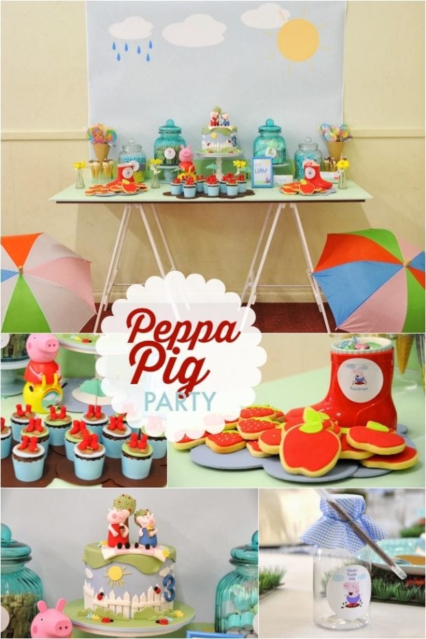 Puddle Jumping Boy s Birthday Party Fun with Peppa Pig 