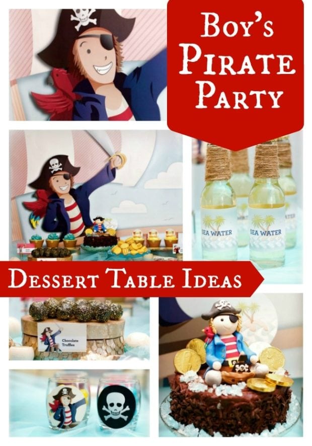 Pirate Birthday Dessert Table {Boy Party Ideas ...