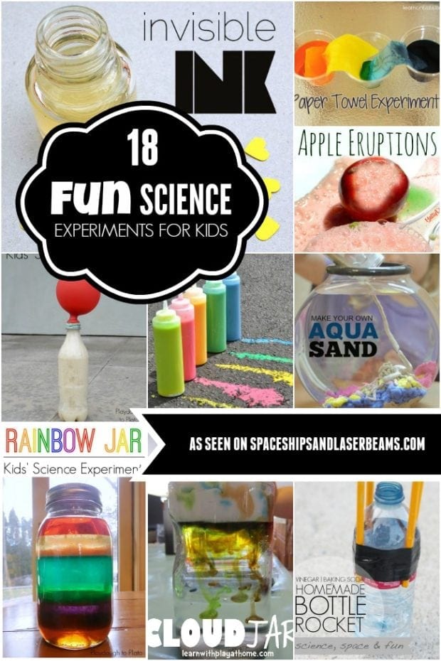 18 Fun Science Experiments for Kids - Spaceships and Laser Beams