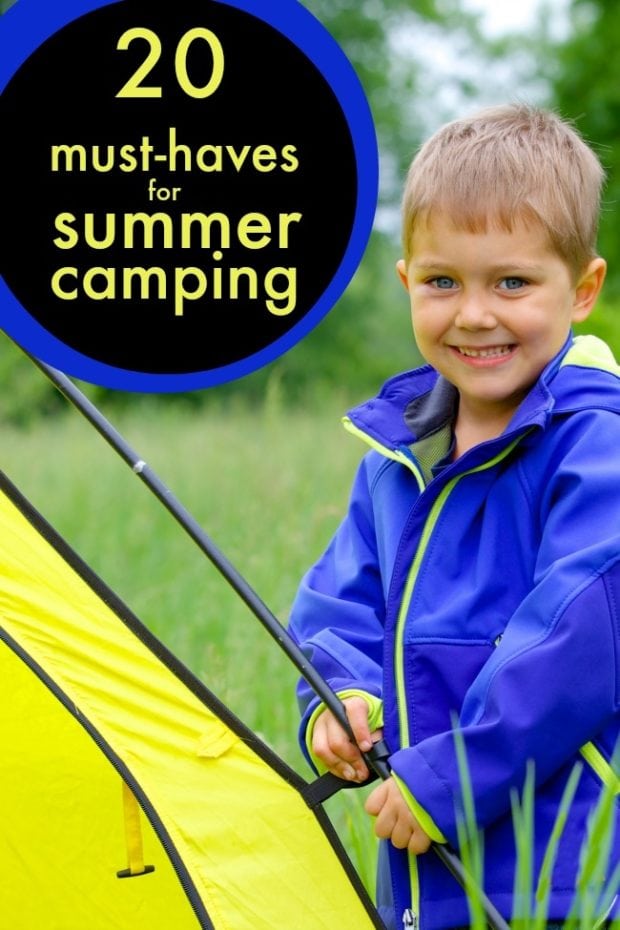 20 Must Haves for Summer Camping - Spaceships and Laser Beams